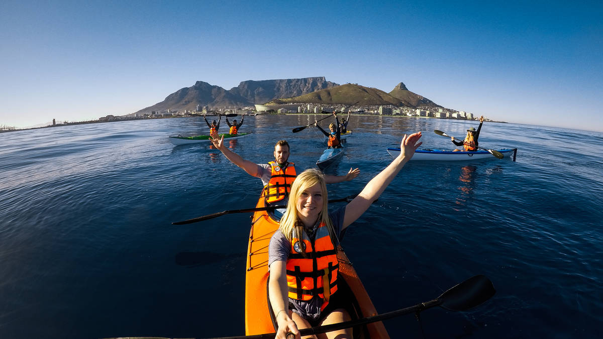 Kayak In Sea Point, Cape Town