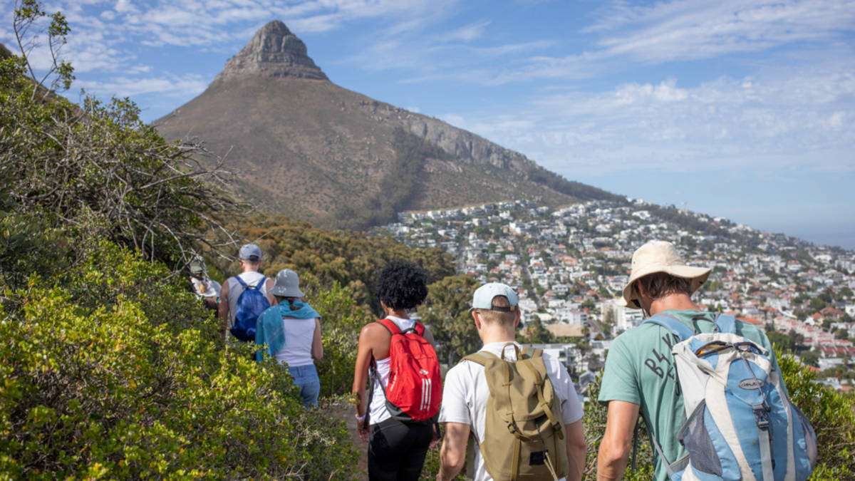 The Lion Trail (hiking, scootering and feasting in Cape Town)
