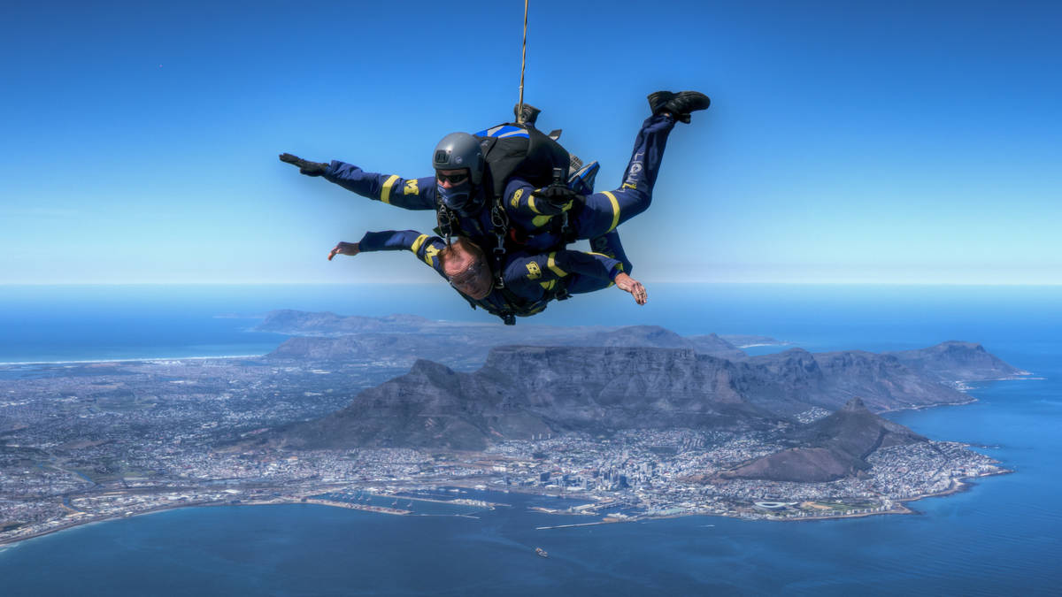 Skydiving In Cape Town